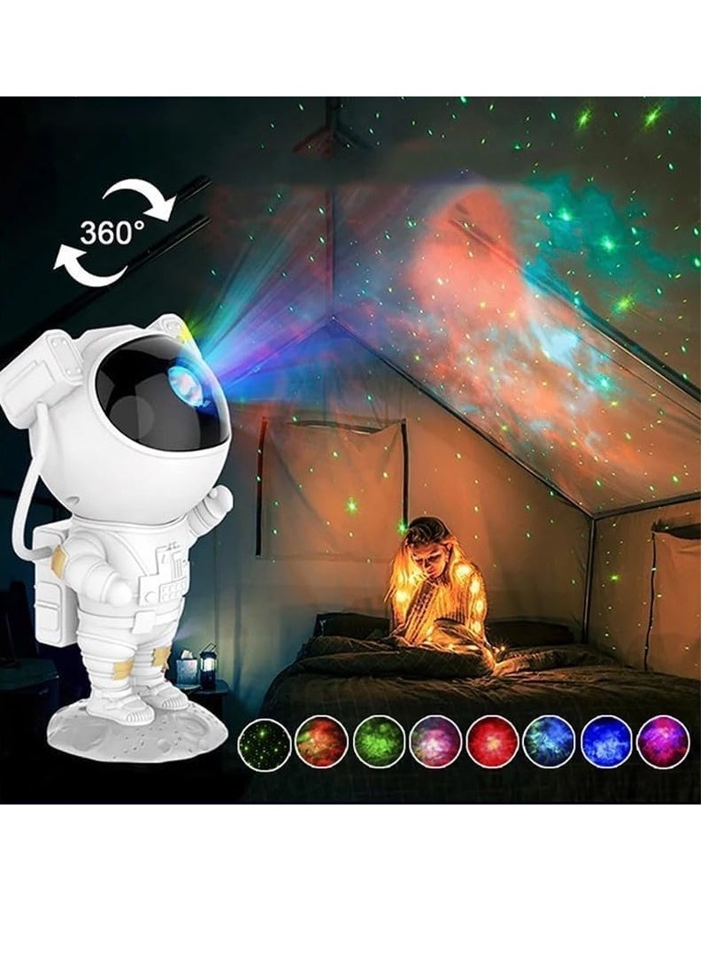 Astronaut Galaxy Light Projector, Space Buddy Projector Night Light for Bedroom with Remote Control and Timer, Astro Alan Star Ceiling Projector for Kids Adults - Image 2
