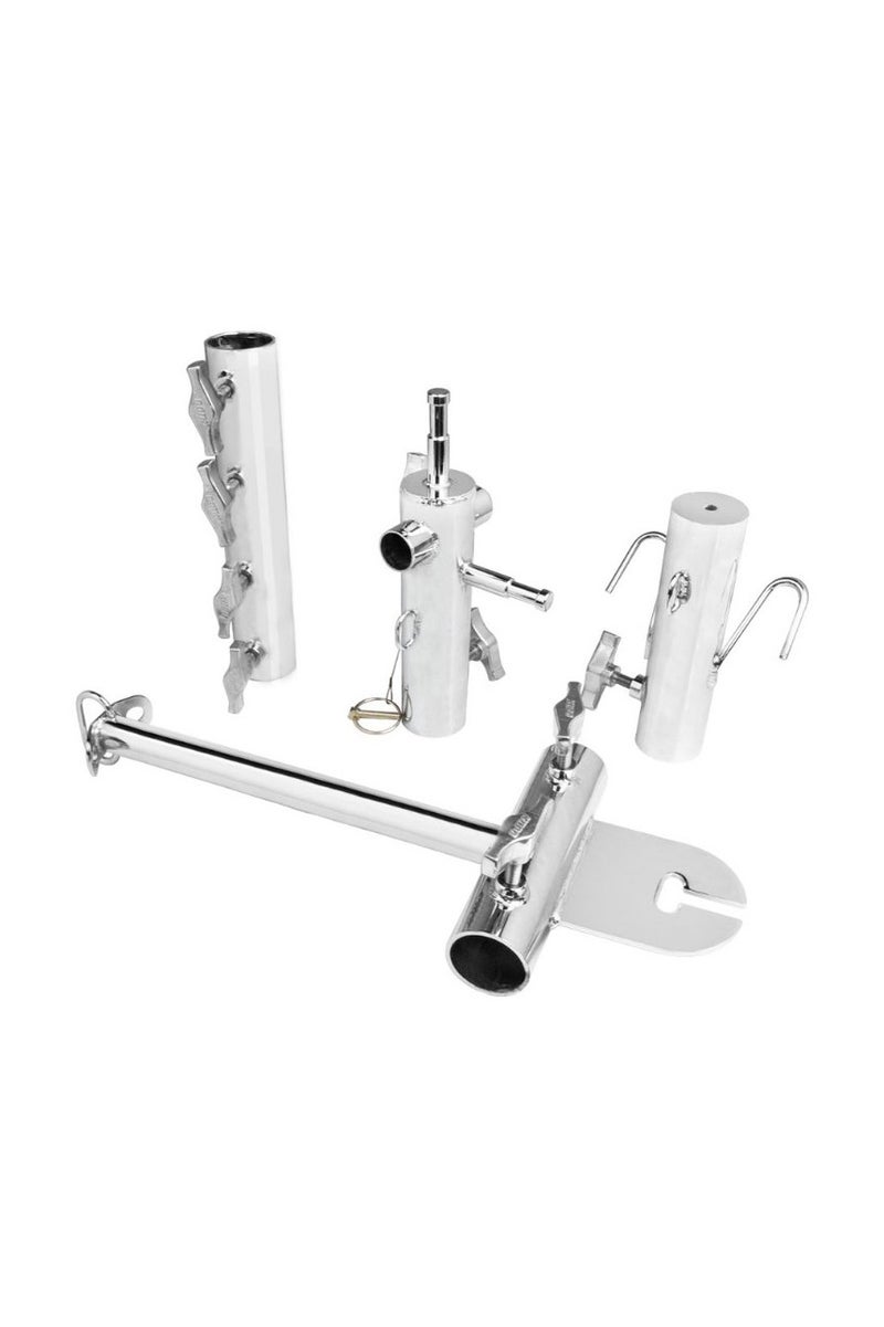 KUPO KCP-612 Single Pipe Boom Rig Kit for Pipe 1-1/2" Sch. 40 (48.3mm)-Silver - Image 1