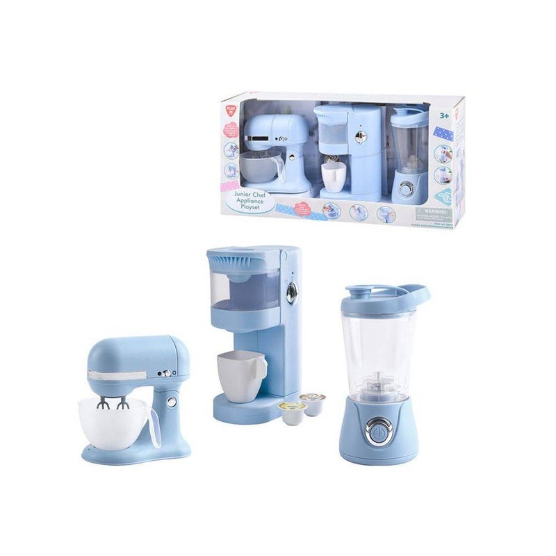 PlayGo Junior Chef Appliance Playset (Pack of 3, Blue) - Image 2