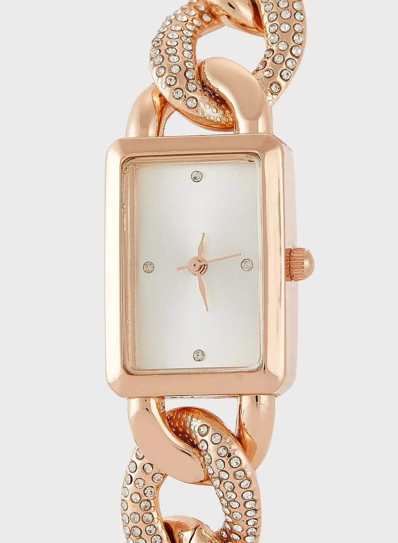 ELLA Stone Bracelet Watch And Bracelet Gift Set