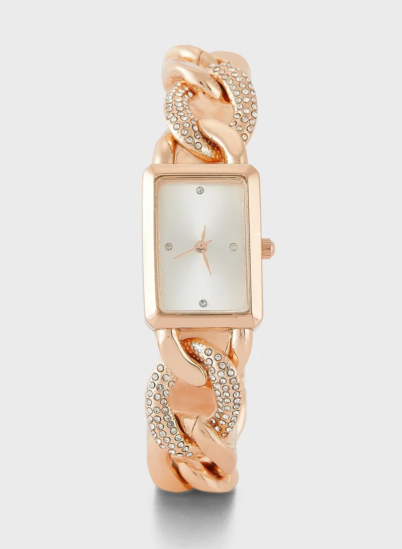 ELLA Stone Bracelet Watch And Bracelet Gift Set