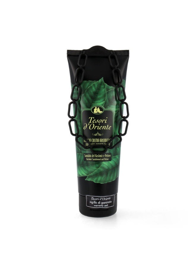 تيسوري دي أورينتي كريم الاستحمام للرجال برائحة خشب الصندل والكشمير ونجيل الهند 250 مل