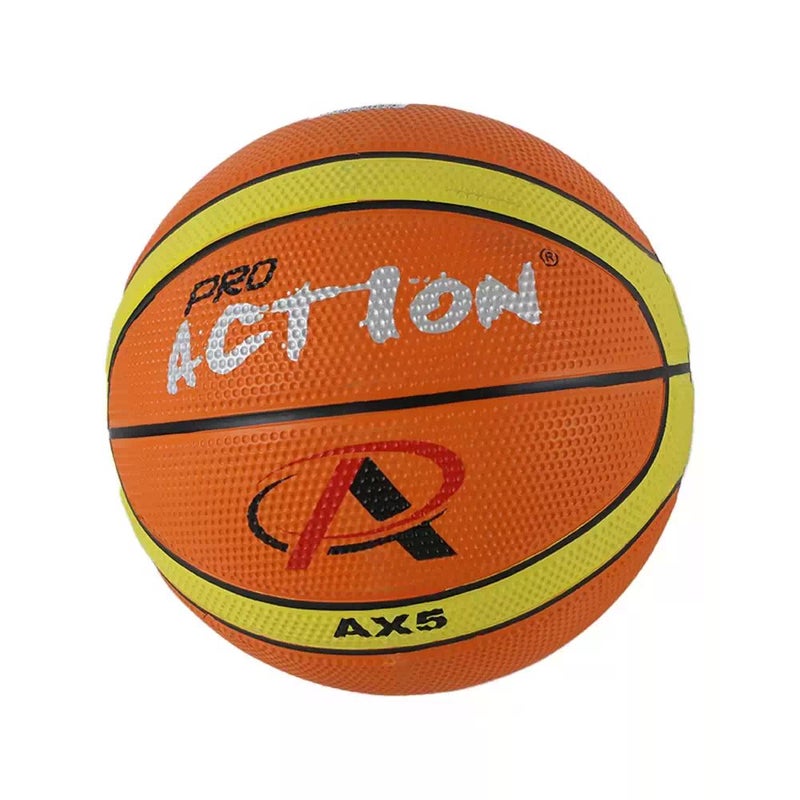 Pro Action Large Basketball, Ball Size 5- Orange - Image 1