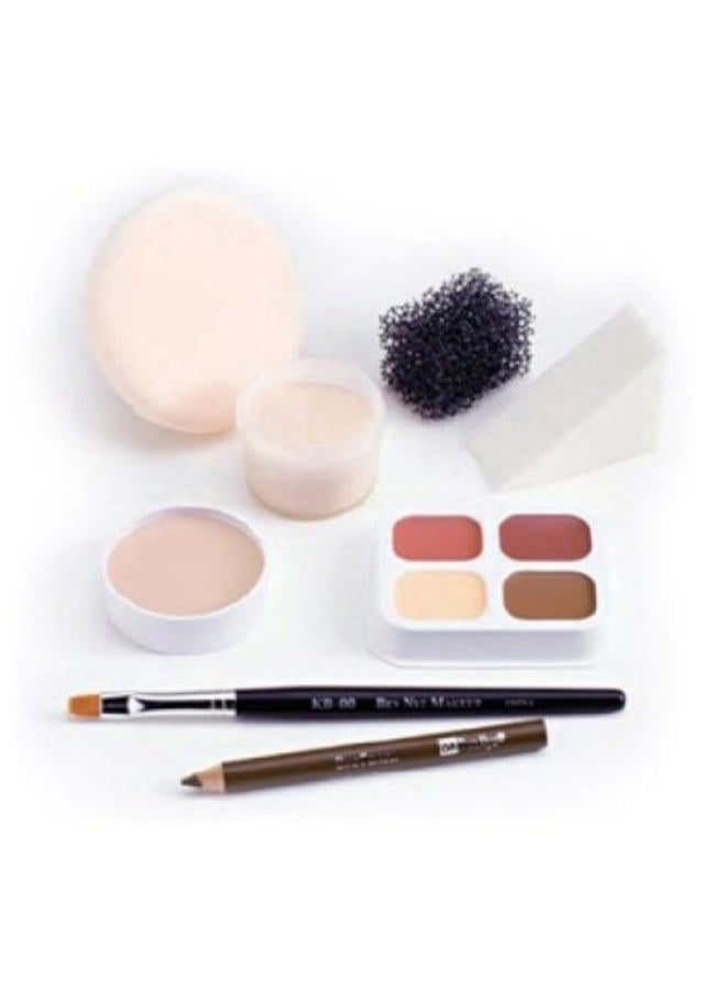 Ben Nye Theatrical Creme Personal Kit - FAIR: LIGHTEST PK-0 - Image 1
