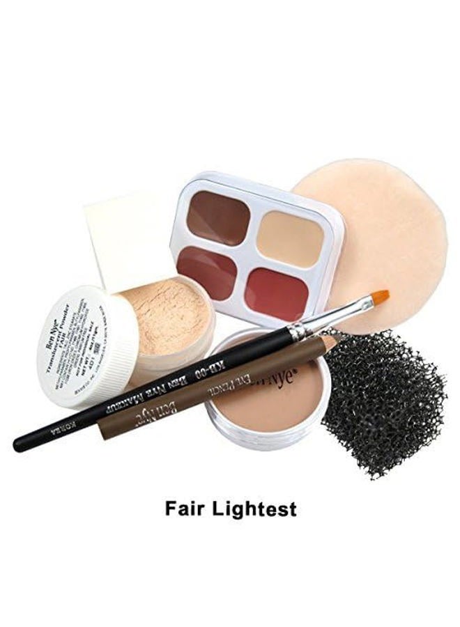 Ben Nye Theatrical Creme Personal Kit - FAIR: LIGHTEST PK-0 - Image 4