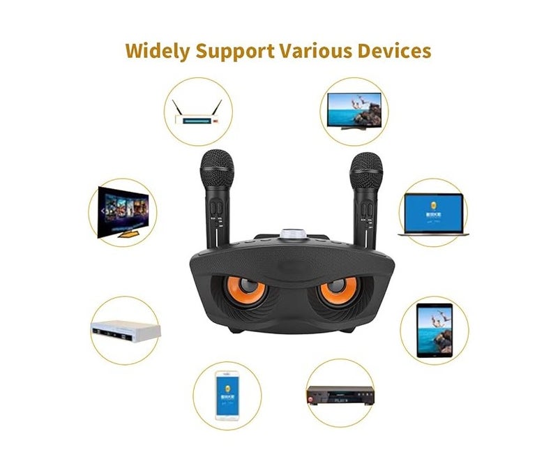 Portable Karaoke Bluetooth Speaker – Dual Microphone Set for Home, Parties & Events - Image 5