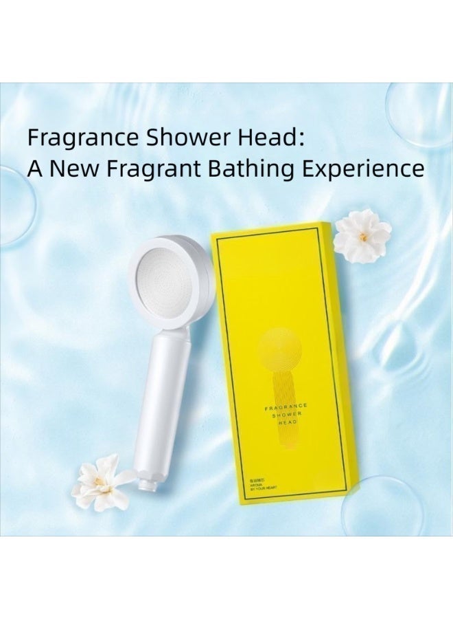 High pressure fragrance Shower Head - Perfume-Grade Scent (Woody Spicy), SPA Luxury Experience, Nourishes Skin & Hair, Long-Lasting Aroma - Image 4