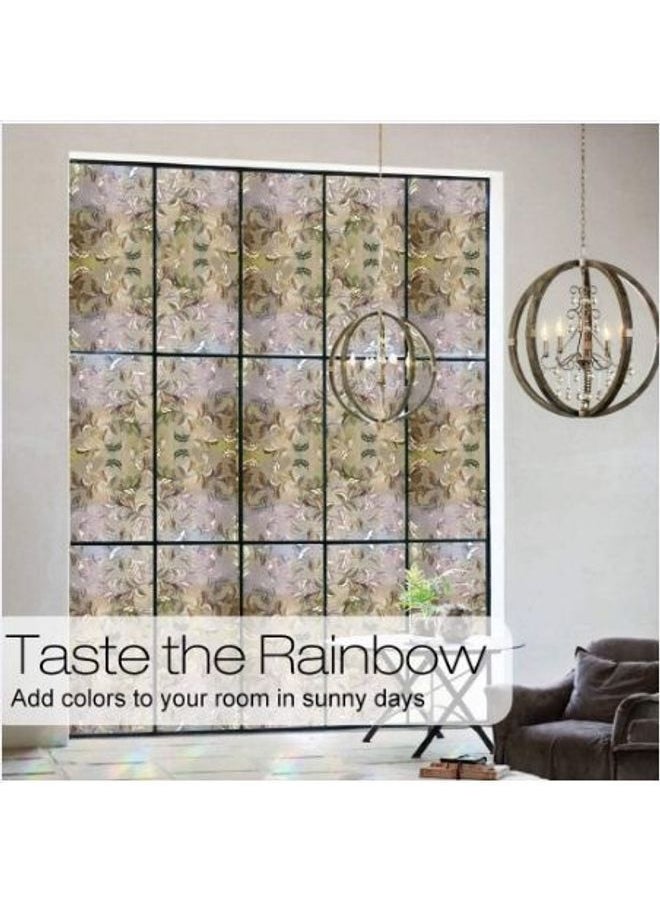 Y&D - Decorative Window Privacy Film Sticker Multicolour - Image 1