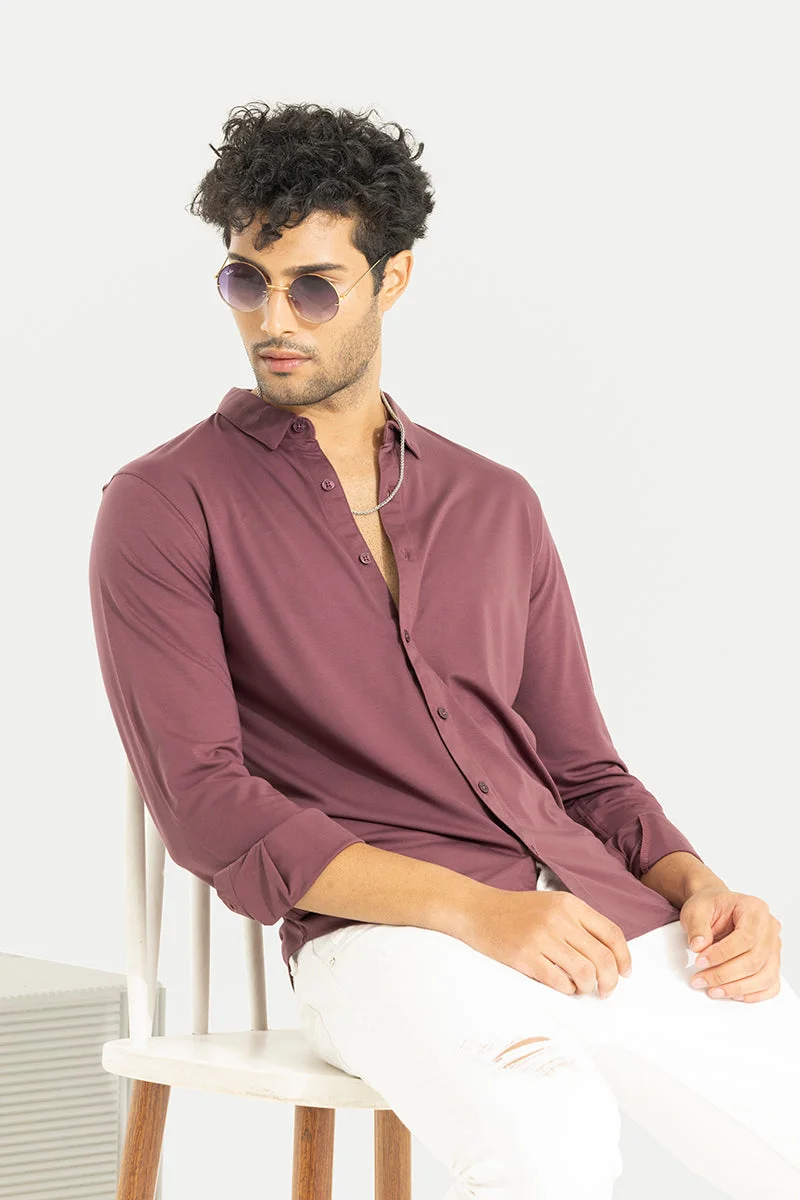 SNITCH Superflex Mauve Shirt