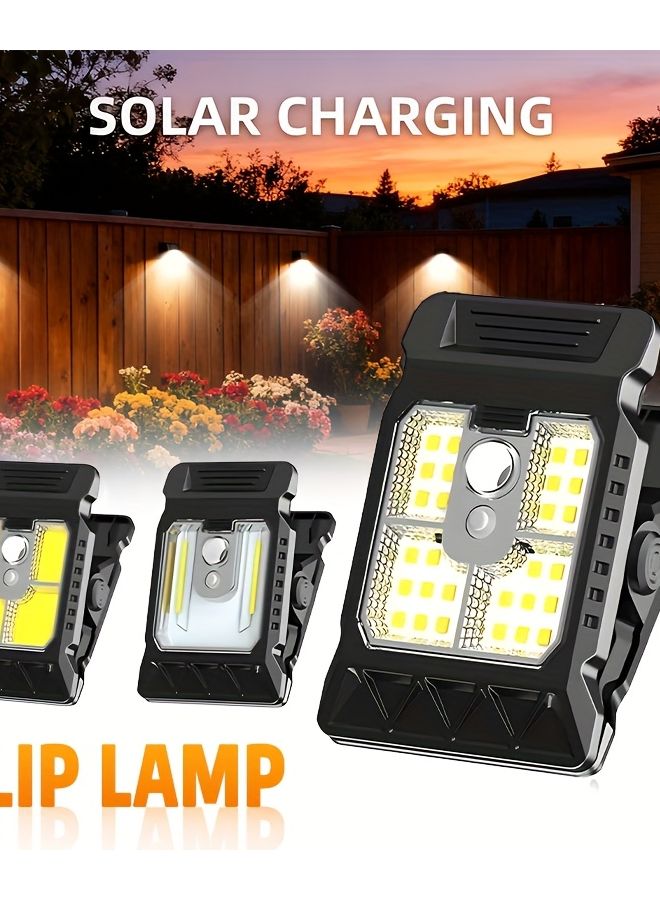 YD 21C Solar Motion Sensor Wall Light Rechargeable Outdoor Stairs Courtyard Porch - Image 2