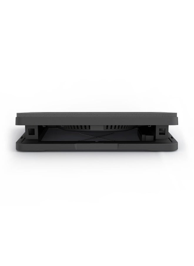 REDRAGON GCP512 Laptop Cooling Pad with 5.9" Fan, Rapid Cooling for 15-17 Inch Laptops, Variable Speed Control, 4 Adjustable Heights, RGB Quiet Cooling Pad with Phone Stand  - Image 2