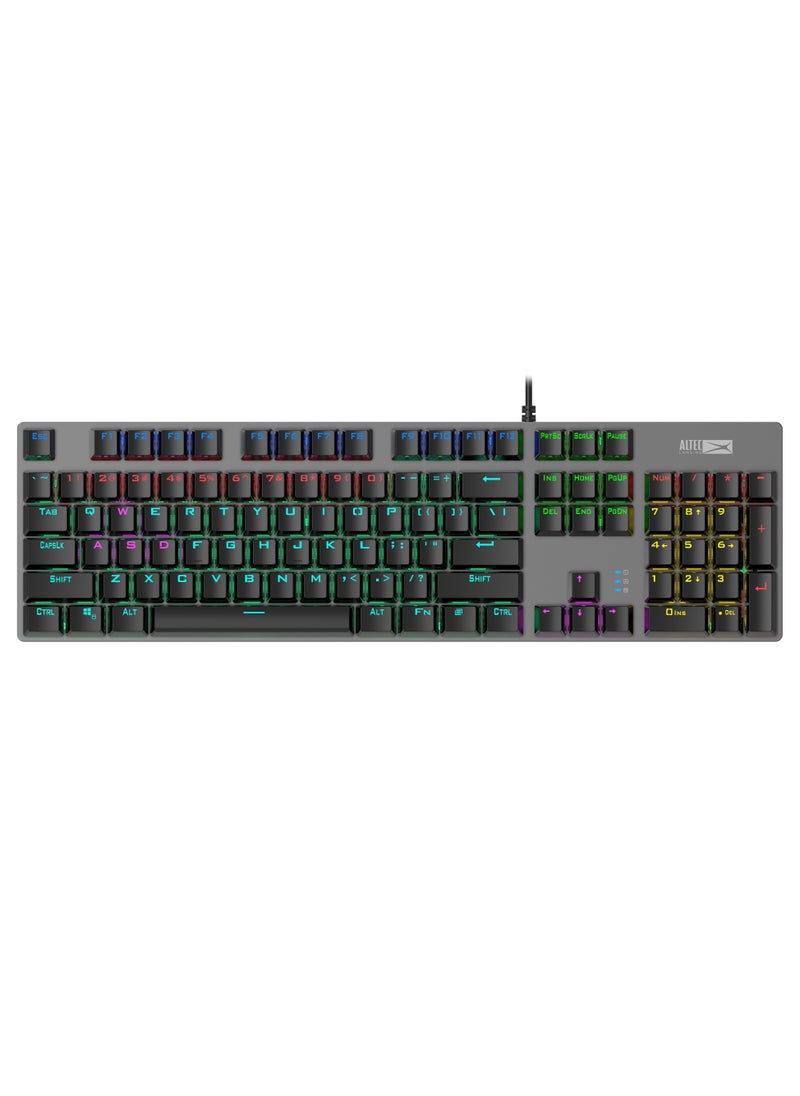 Altec Lansing - ALGK8414 Wired Gaming Keyboard Mechanical Red Switch - Image 1