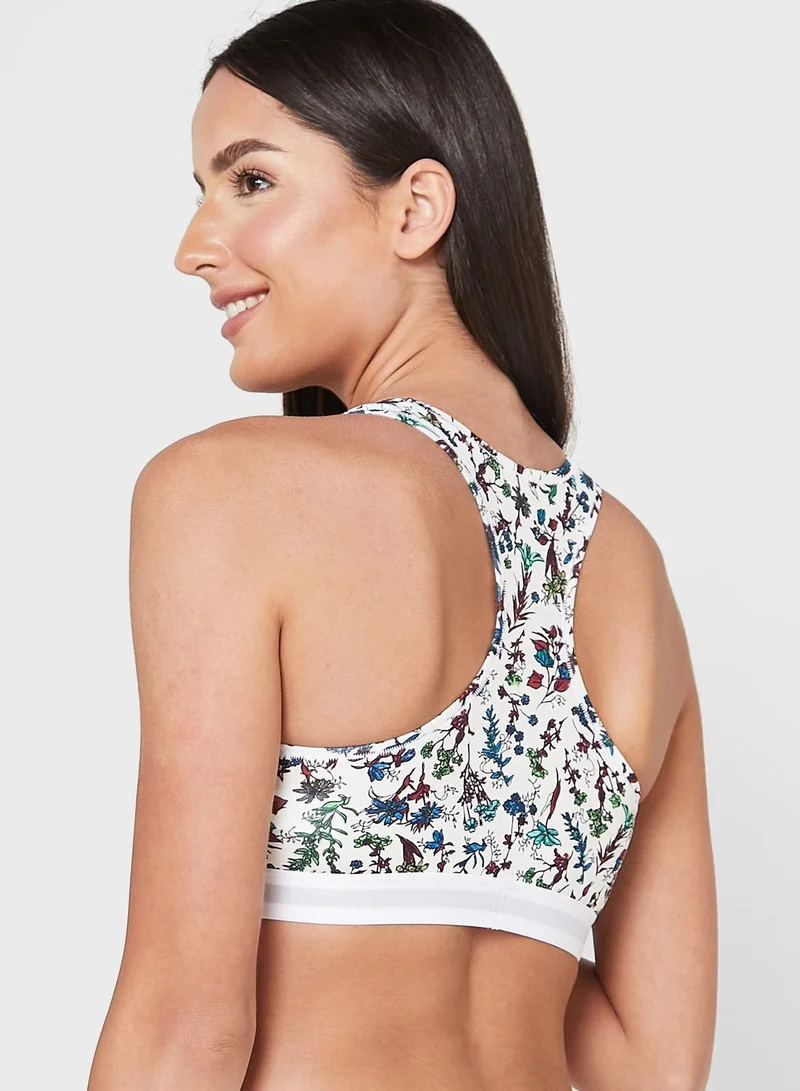 TOMMY HILFIGER Unlined Printed Bralette