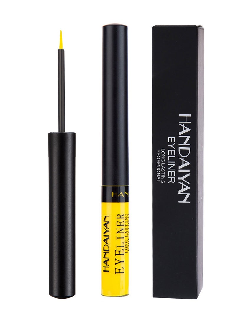 Handaiyan Waterproof Eyeliner color Liquid Liner UV Finish Professional Makeup Long Lasting Quick Smudge Proof Hyper Drying Resistant Stay All Day Waterline Winged Instant Result  - Image 1