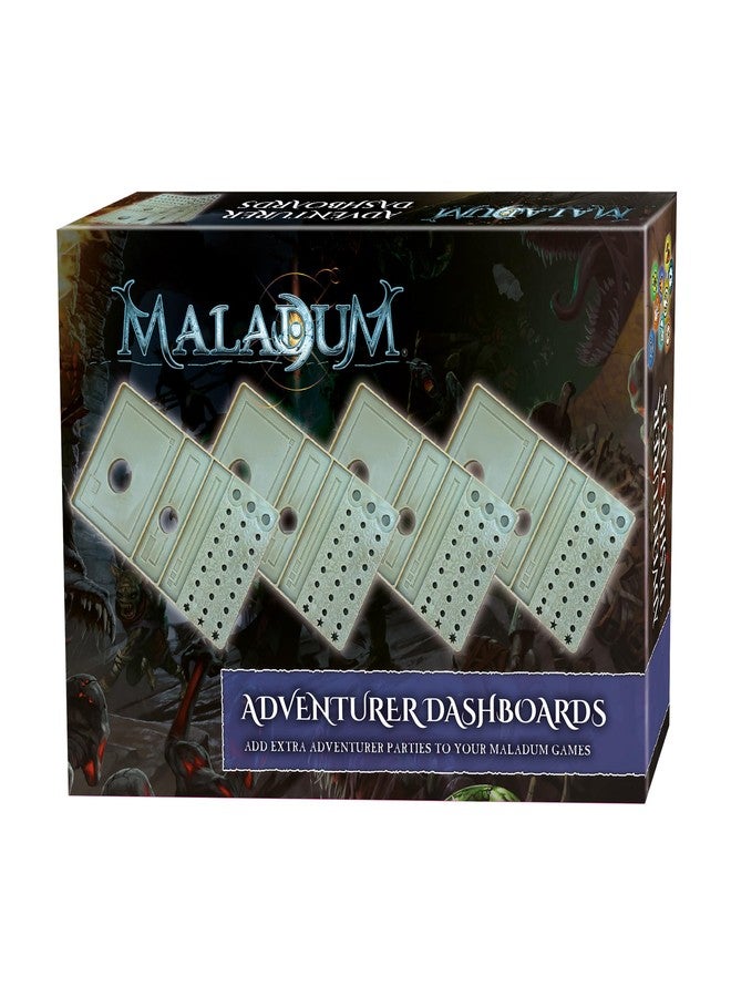 Battle Systems Maladum Adventurer Dashboards Accessory Expansion - Additional PC Trays for Multi- and Large Parties - Image 1