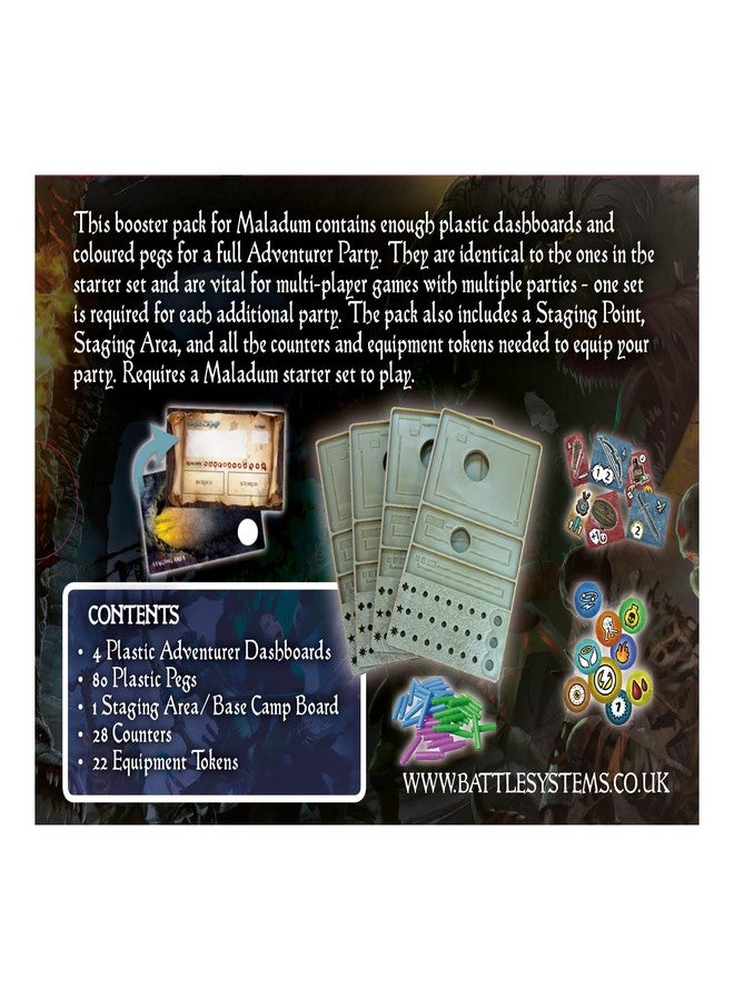 Battle Systems Maladum Adventurer Dashboards Accessory Expansion - Additional PC Trays for Multi- and Large Parties - Image 4