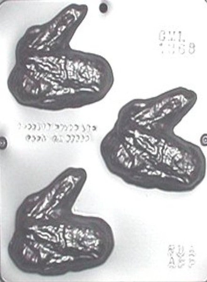 Food Chicken Wing Chocolate Candy Mold 1268, 3 Cavities, Each Piece Approximately 3.4" x 3.8", Makes Approximately 8 Wings per Pound of Chocolate - Image 4