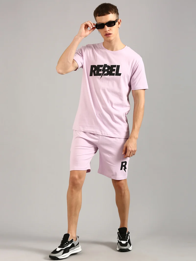 Joven  Pink Co-Ord Set for Men for Men | Best Price UAE