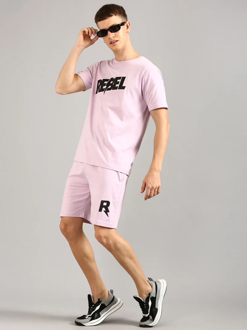 Joven  Pink Co-Ord Set for Men for Men | Best Price UAE