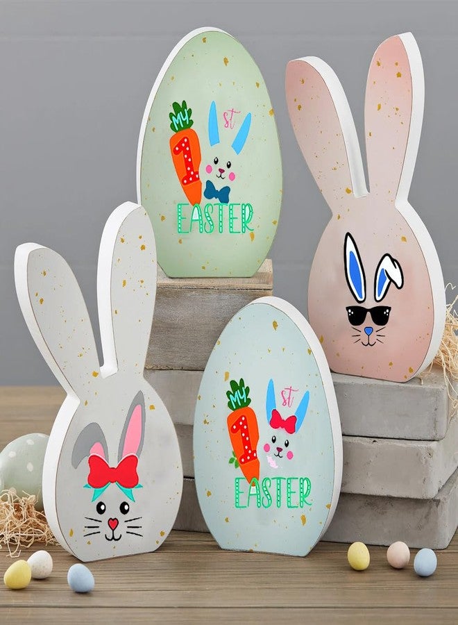 iMagitek 38 Pieces Easter Word Stickers for Crafts Vinyl Waterproof Bunny Face Decals for Crafts Wood Cup Glass Water Bottle Decoration - Image 4