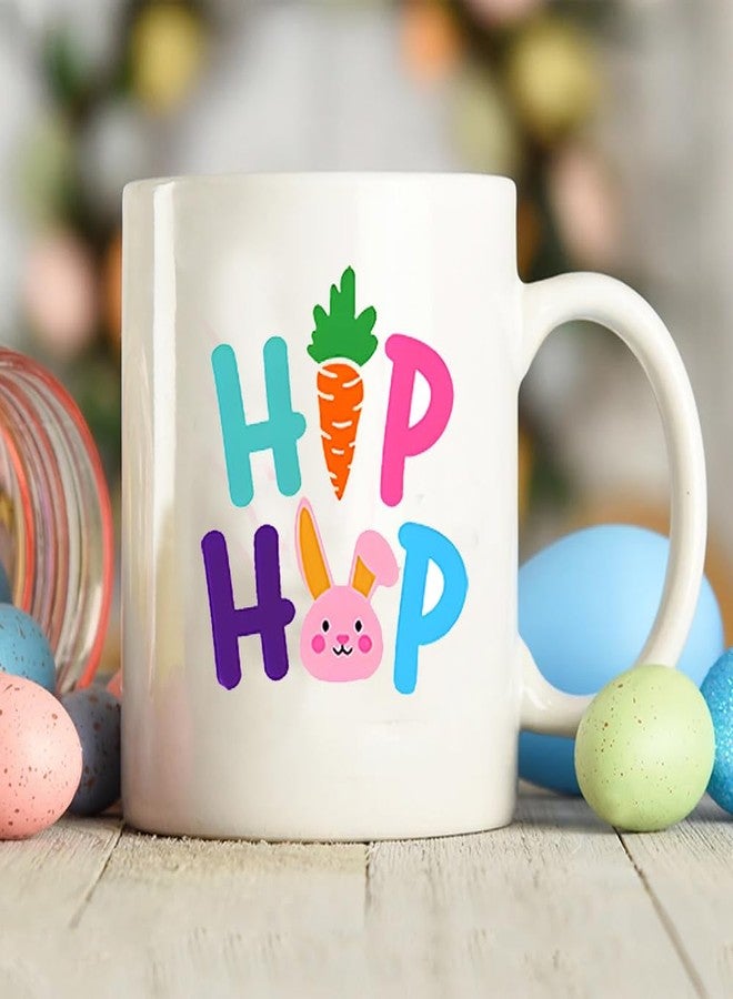 iMagitek 38 Pieces Easter Word Stickers for Crafts Vinyl Waterproof Bunny Face Decals for Crafts Wood Cup Glass Water Bottle Decoration - Image 3