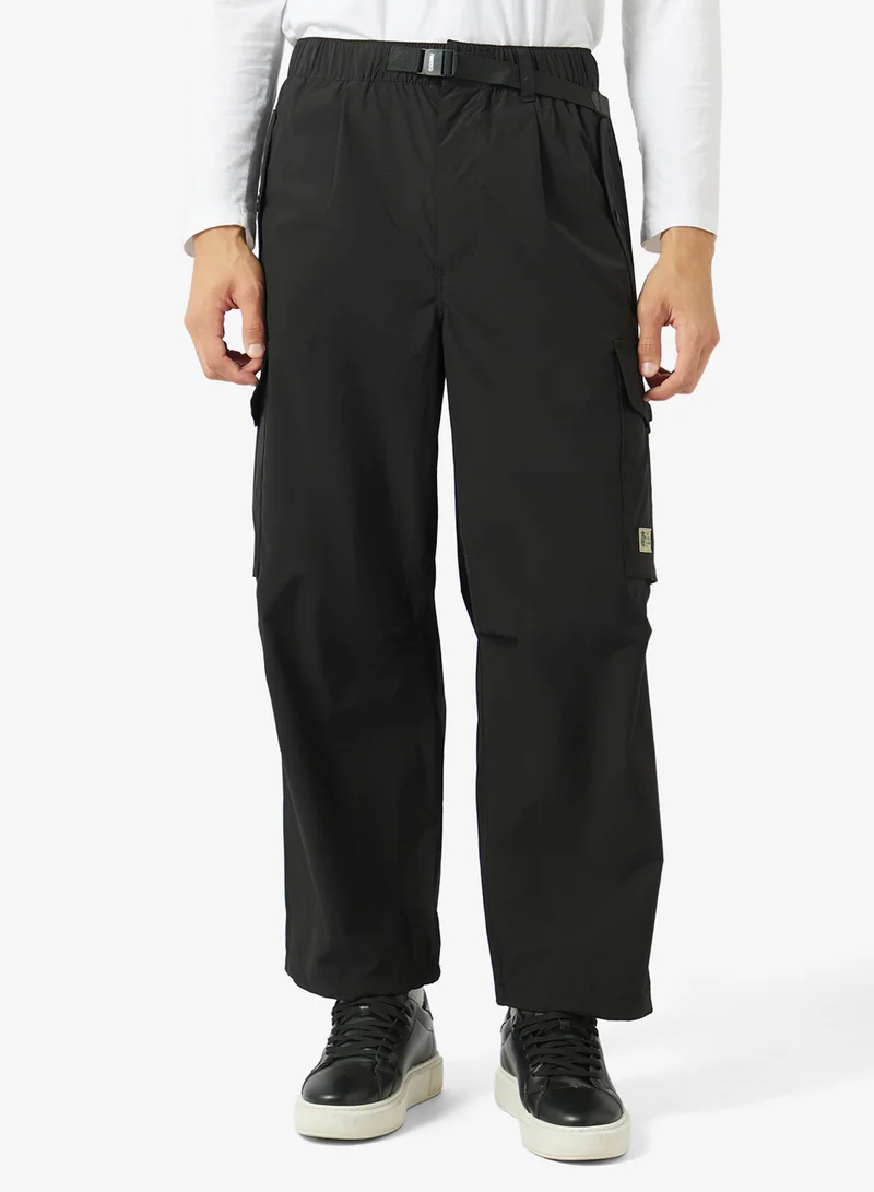 FINGERCROXX Parachute Military Cargo Pants