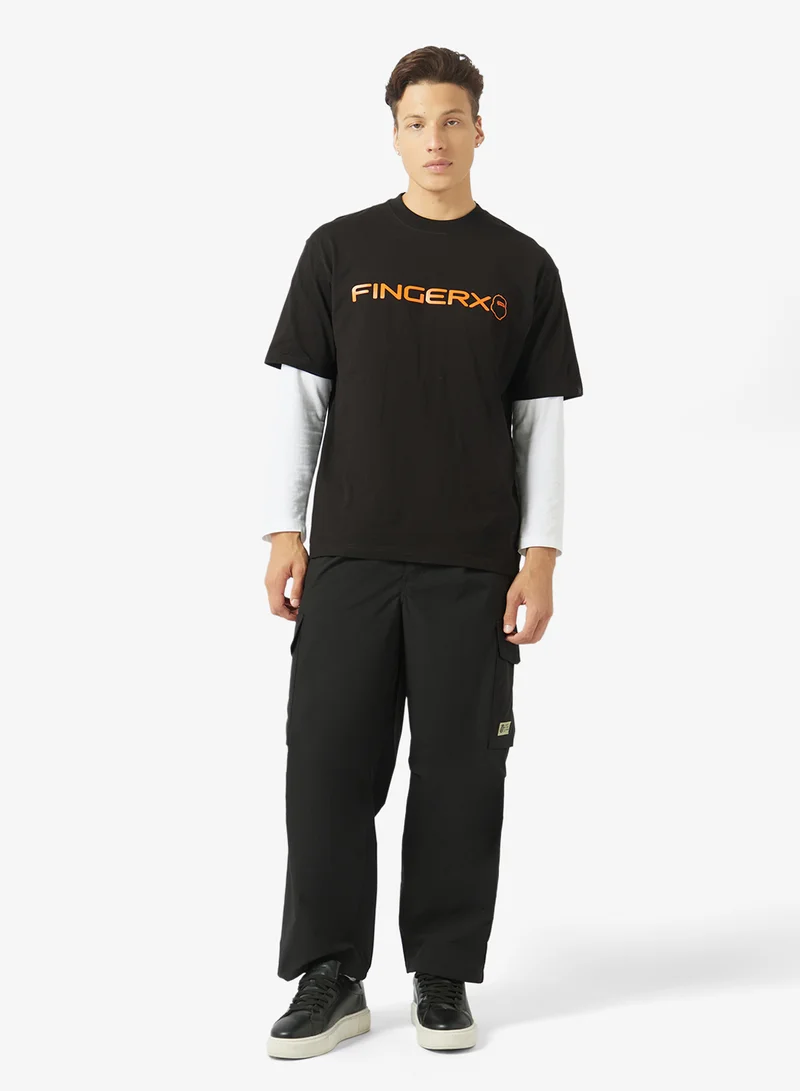 FINGERCROXX Parachute Military Cargo Pants