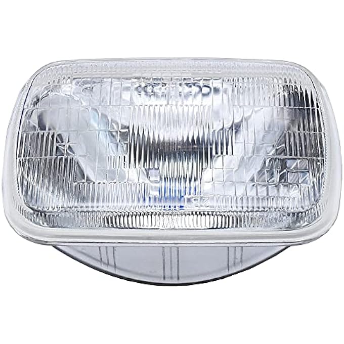JEEFHO مصباح أمامي كريستالي فائق الرؤية H6054 هالوجين محكم الغلق 7Square200Mm يحل محل H6054 - Image 1