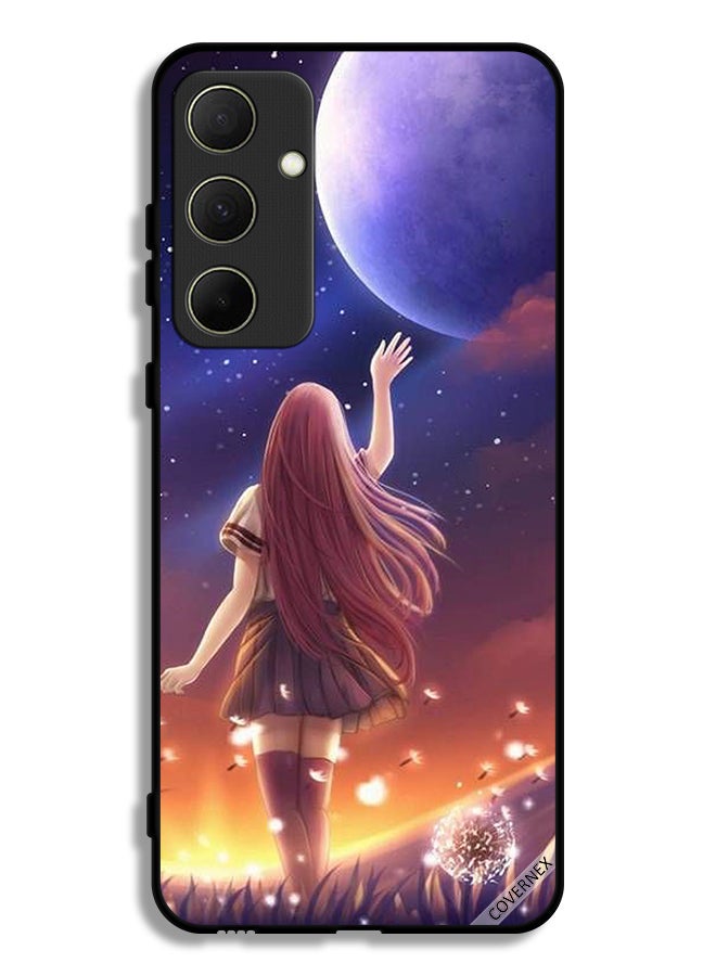 Covernex Samsung Galaxy A35 5G Protective Case Cover Touching Moon - Image 1