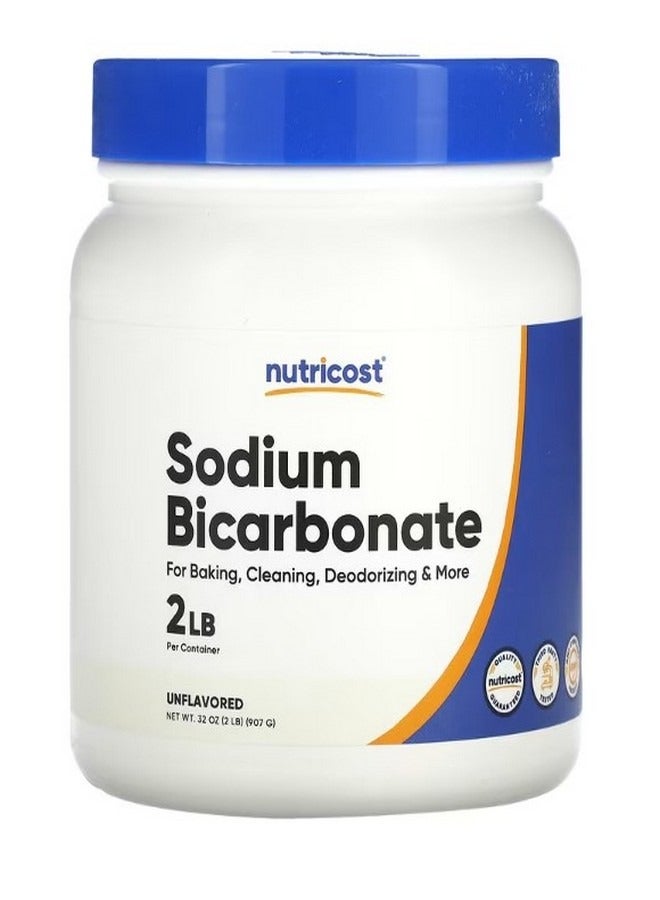 Nutricost مسحوق بيكربونات الصوديوم بدون نكهة 2 رطل 907 جرام - Image 1