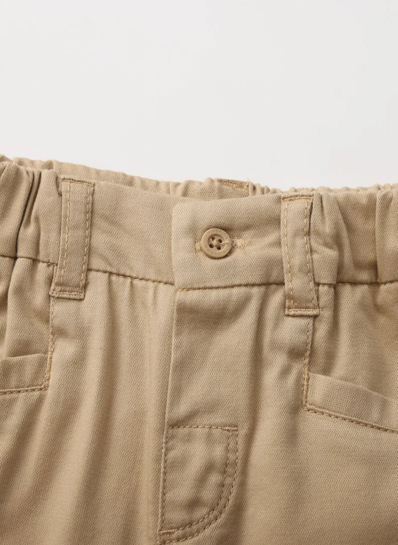 Balabala Beige Baby Boys Woven trousers for Men | Best Price UAE