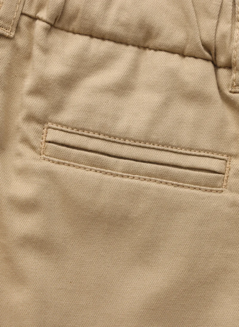 Balabala Beige Baby Boys Woven trousers for Men | Best Price UAE