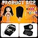 VercanMonth 12 Pcs Voodoo Figure Kit Include Creepy Figures 10 Pcs Skull Pins Wooden Coffin Box Haunted Figure Halloween Scary Ghost Voodoo Ornaments Fidget Stress RelievingFemale - Image 4