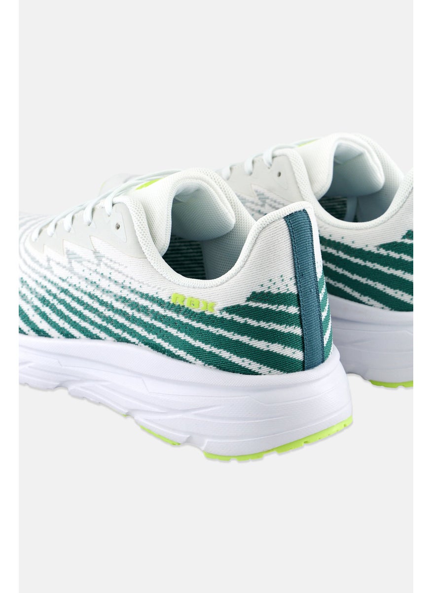 RBX - Men Lace Up Outdoor Shoes, White/Teal - Image 1