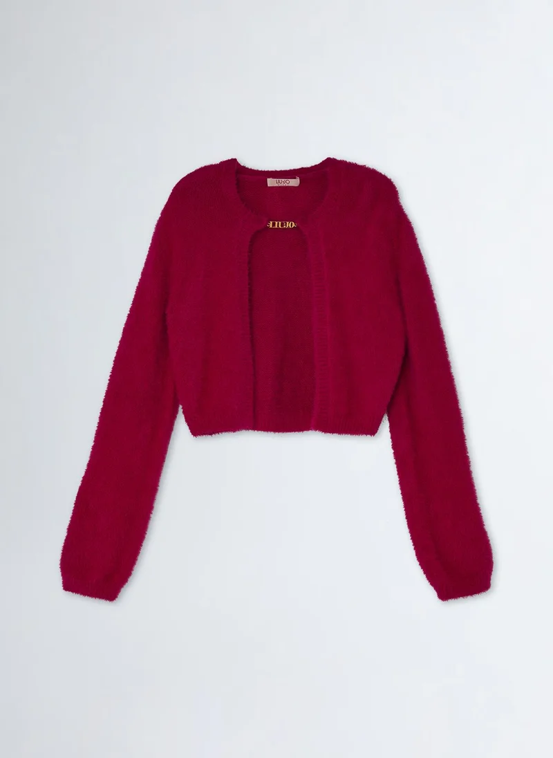 ليو جو Knit Cardigan