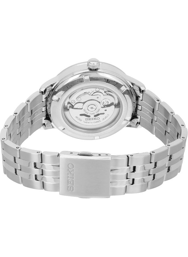 Seiko Seiko Men's Analog Automatic Watch with Stainless Steel Strap SRPH87K1, Blue  - Image 4