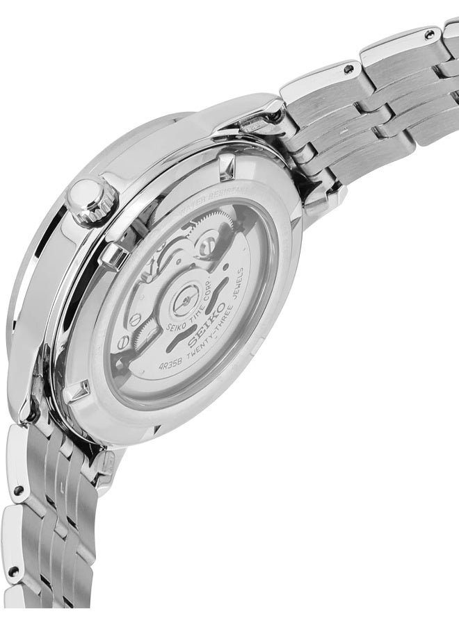 Seiko Seiko Men's Analog Automatic Watch with Stainless Steel Strap SRPH87K1, Blue  - Image 3