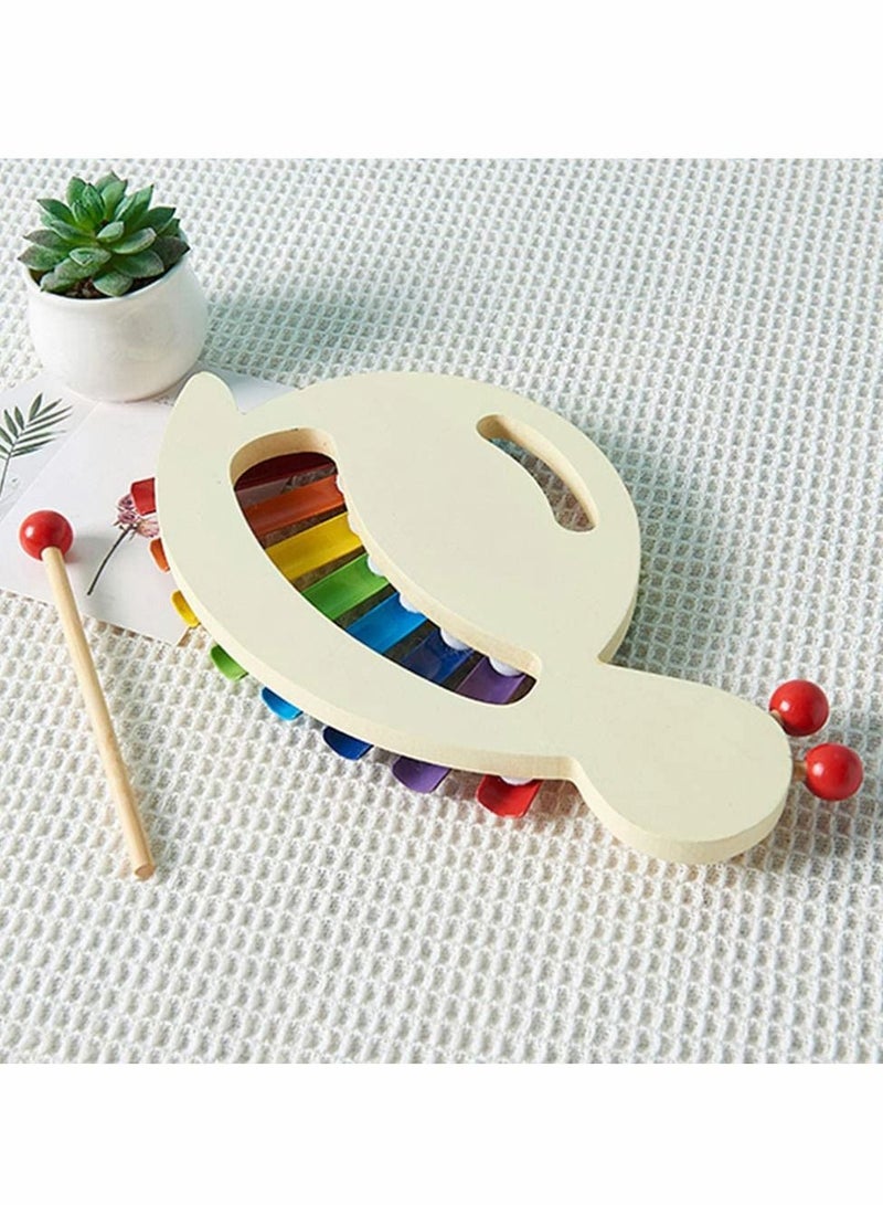 Y&D Piano Xylophone for Kids, Wood Toy with 2 percussion Sticks - Image 4