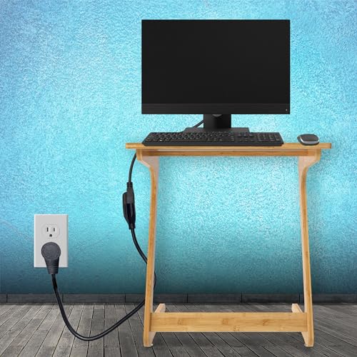 Ziotek ZT1212597 Black 360-Degree Rotating 18-Inch Power Strip Liberator, 3-Pack - Image 5