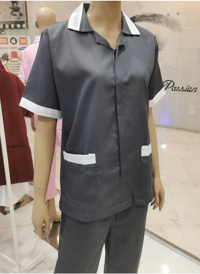رناز كلوزيت - طقم خادمة منزل مع سحاب - Image 1