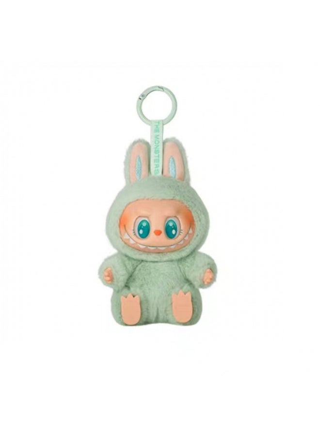 LABUBU Labubu Heart-fluttering Macaron Vinyl Face Blind Box Plush Toy Labubu Doll Keychain 