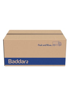 Baddar 10 Pcs, Pack & Move Premium Cardboard Carton Box For Transport (60 cm × 40 cm × 40 cm)  - Image 2