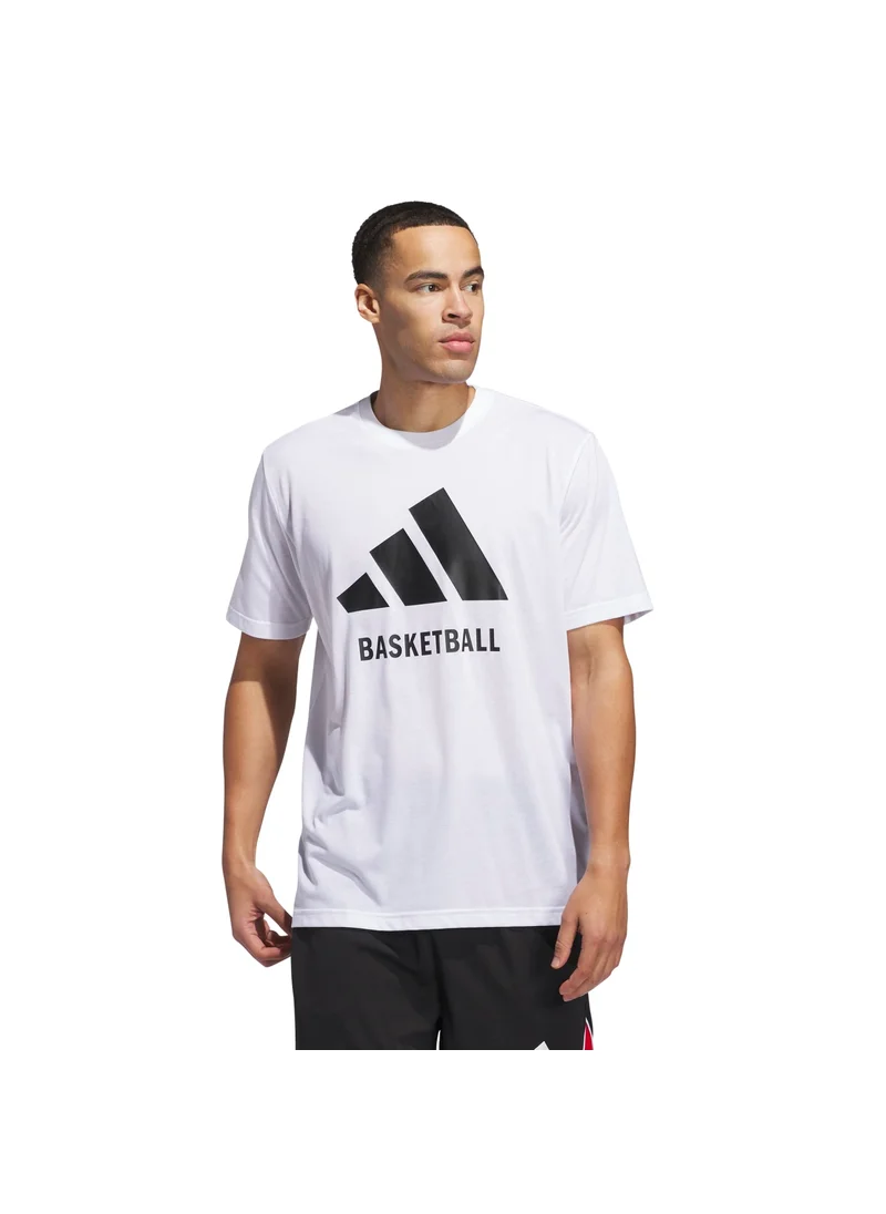 اديداس adidas BB CATEGORY M T White Originals Men T-SHIRTS