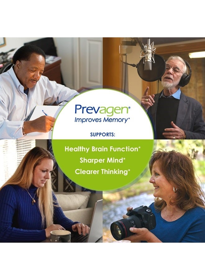 Prevagen يحسن الذاكرة - قوة منتظمة 10 ملغ، 60 كبسولة مع أبوأكوارين وفيتامين د وPrevagen 7-يوم منظم الحبوب | مكمل دماغي لصحة دماغ أفضل، يدعم وظيفة الدماغ الصحية - Image 4