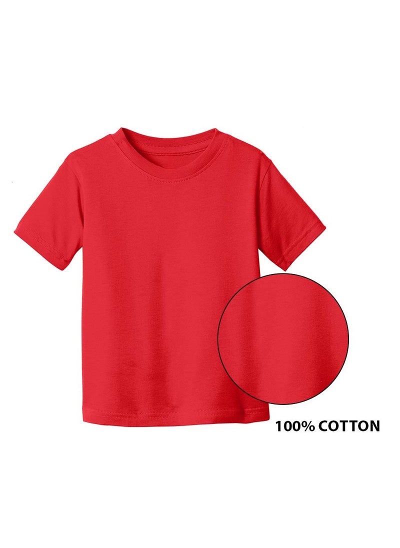PRINTSHOP4ME - I Love Dubai Kids Girls T-Shirt - Round Neck with Short Sleeve - Girls Cotton T-Shirt -I Love Dubai -Printed T-Shirt - Perfect for Dubai Souvenir - Image 1