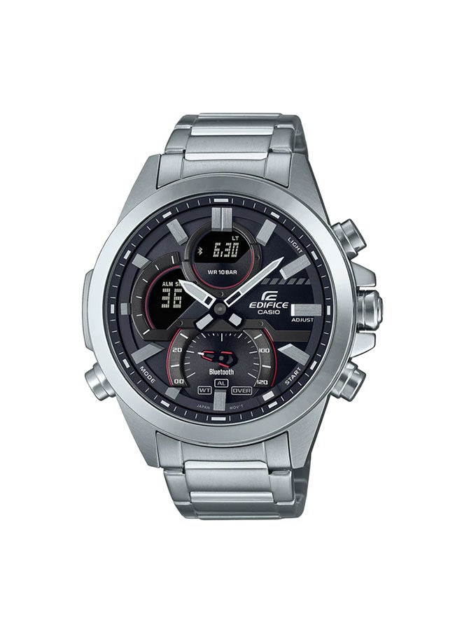 EDIFICE CASIO Stainless Steel Chronograph Watch ECB-30D-1ADF - Image 1