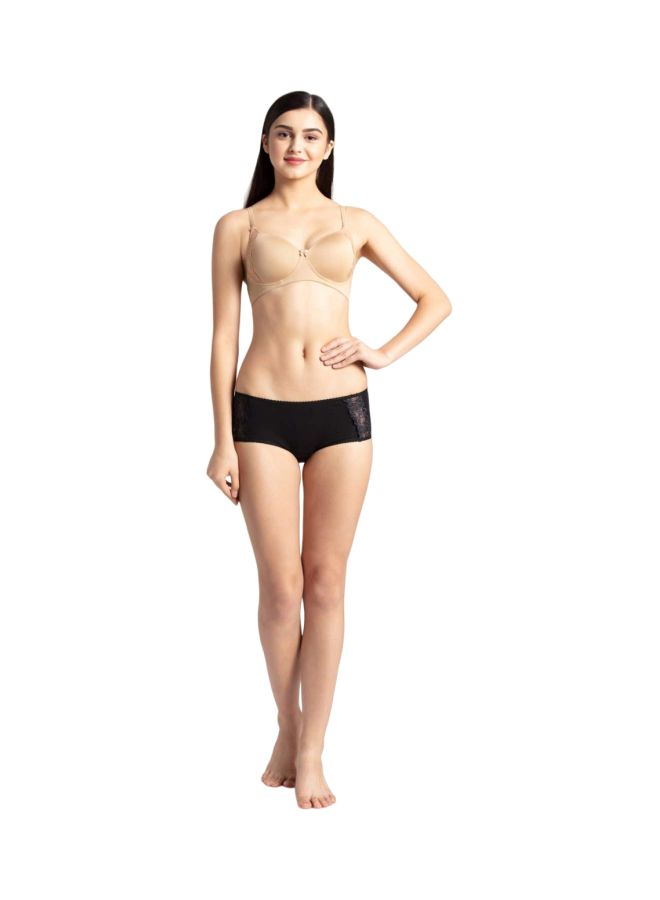 JOCKEY Jockey 1816 Women Wire free Padded Soft Touch Microfiber Nylon Elastane Stretch Full Coverage Lace Styling Multiway T Shirt Bra - Image 4