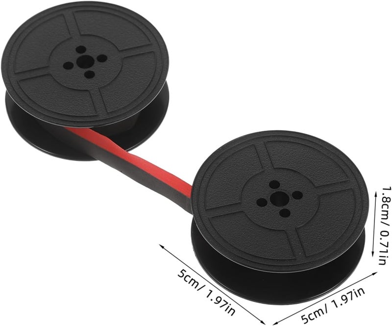 2Pcs Standard Typewriter Ribbon Classic Dual Spool Ink Ribbon for Manual Typewriters Vintage and Replacement for Offices Schools and Libraries - Image 2