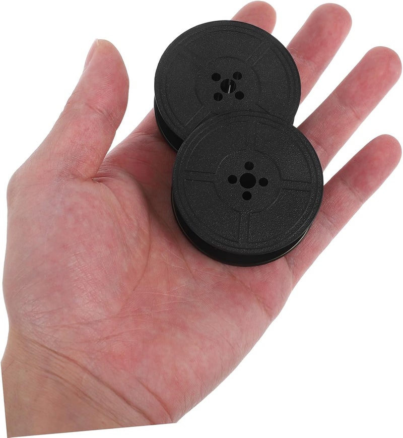 2Pcs Standard Typewriter Ribbon Classic Dual Spool Ink Ribbon for Manual Typewriters Vintage and Replacement for Offices Schools and Libraries - Image 4