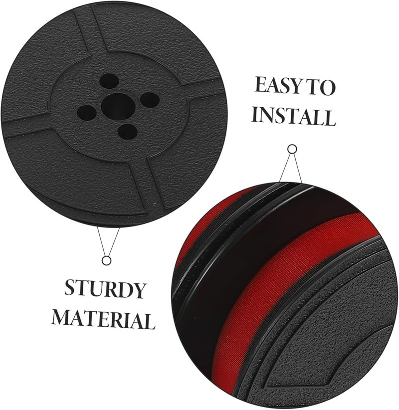 2Pcs Standard Typewriter Ribbon Classic Dual Spool Ink Ribbon for Manual Typewriters Vintage and Replacement for Offices Schools and Libraries - Image 3